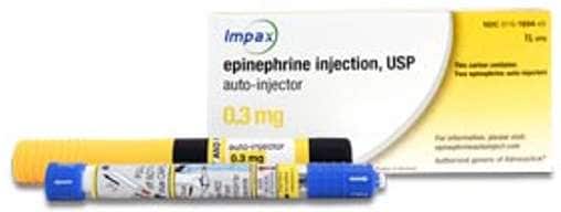 17085 - Epinephrine EpiPen 0.3mg Auto-Injector Twin Pack *RX* | EA ©Image courtesy of Chicago Medical Supply LLC http://www.chimedsupply.com/Epinephrine-EpiPen-0-3mg-Injection-Auto-Injector-Twin-Pack-RX.html 17085 - Epinephrine EpiPen 0.3mg Auto-Injector Twin Pack *RX* | EA