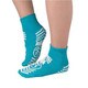 Pillow Paws Terries Double Imprint Adult Slipper Socks Teal Adult 1096-001 