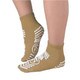 Pillow Paws Terries Double Imprint Adult Slipper Socks Tan XL 1097-001 
