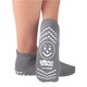 Pillow Paws Terries Single Imprint Hospital Yoga Non-Slip Adult Socks Gray 1098 XXL 