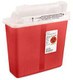 Kendall SharpSafety Multi-Purpose Sharps Container Counterbalance Lid Red -5Qt- 8507SA