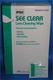 PDI SEE CLEAR Eye Glasses Lens Cleaning Wipes 6x5 -120- D19831