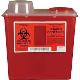 Kendall Monoject Sharps Container Chimney-Top 8Qt 2GL Red 8881676285