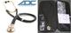 ADC Adscope 645 Sprague Rappaport Stethoscope 18K Gold Finish Black 22-in 641