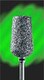 Medicool Swiss Carbide Ruby Callus Remover Podiatry Bur Large PSD10B
