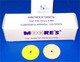 Moores Pin Hole Abrasive Discs Paper 5/8-in Sand Medium -100 PH-58-SM