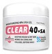 CLEAR BARE 40 percent 40% Urea Plus Salicylic Acid Moisturizing Gel For Rough Dry Skin 4 Oz Aloe Tea Tree Oil BARE40SA  CLEAR40SA