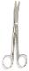 Derron OR O.R. Scissors 6.5 Curved Blunt-Blunt Tips Germany Stainless Steel
