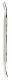 Derron Nail Bone Rasp 6.75-in Double End Angled Files Germany Stainless Steel