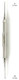 Derron Curette Excavator 7-in Comfort Grip Double End With Hole 1.5 & 2.5mm Germany Stainless