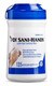 PDI Sani-Hands ALC Antimicrobial Alcohol Gel Instant Hand Sanitizing Wipes 6x7.5 -135- P13472