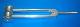 Grafco Aluminum C128 Tuning Fork With Fixed Weight