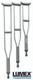 Graham Field Lumex Universal Aluminum Crutches 3610LF-8 3611LF-8 3612LF-8