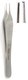 Derron Adson Tissue Forceps 4-3/4-in 1x2 Teeth Cross Serrated Delicate 14-312 Miltex 6-121