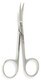 Derron Iris Tissue Dissecting Scissors Heavy Pattern 4" Curved 12-116 Germany Miltex 18-1405