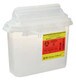 BD Multi-Use Sharps Container 5.4Qt Counter Balanced Door Clear 305551