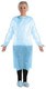 AMD Ritmed AssureWear Medicom Impervious Polyethylene Gowns Blue 15 X-Large 8026