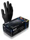 Aurelia Bold Black Nitrile Textured Powder Free Latex Free Exam Examination Gloves