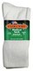 Extra Wide Medical Oversize Socks Microban Inverted Seam Free Feel 6950-WHT