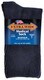 Extra Wide Medical Diabetic Socks Mens 8-11 up to 6E Microban Inverted Seam Free Feel 5852-NAV
