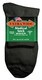 Extra-Wide Quarter Medical Oversize Socks Large Men 11-16 up to 6E 6921-BLK
