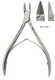 Integra Miltex 40-225A Straight Jaws Nail Nipper 4-1/2-in