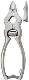 Miltex 40-219 Double Action Concave Jaws Nail Nipper 6" Germany Stainless Steel