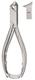 Miltex 40-215-SS Angled Nail Nipper 5-3/4 Concave Jaws Double Spring Germany Chrome