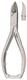 Miltex V940210 40-210-CH Chrome Nail Nipper 5-1/2 Concave Jaws Germany