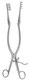 Miltex 11-684 BECKMAN Retractor 12-1/2-in Hinged Sharp 4x4 Teeth Germany Stainless