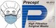 Precept Dual-Gard High Filtration Surgical Masks Tie-On LF -50-  65-3312