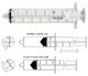 Merit Medical VacLok Vacuum Pressure Syringe Luer Lock 60cc 60mL 25-BOX VAC160