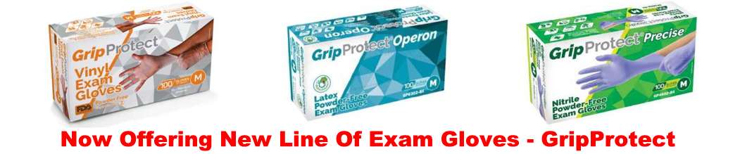 Now Offering New Line Of Vinyl, Latex and Nitrile Gloves